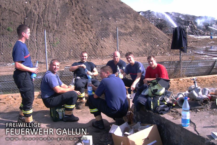 2005 - Deponiebrand in Bernau